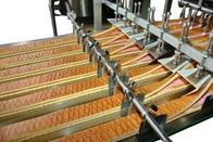 Stainelss เหล็กทำอัตโนมัติสวิสม้วนสายการผลิตเค้ก